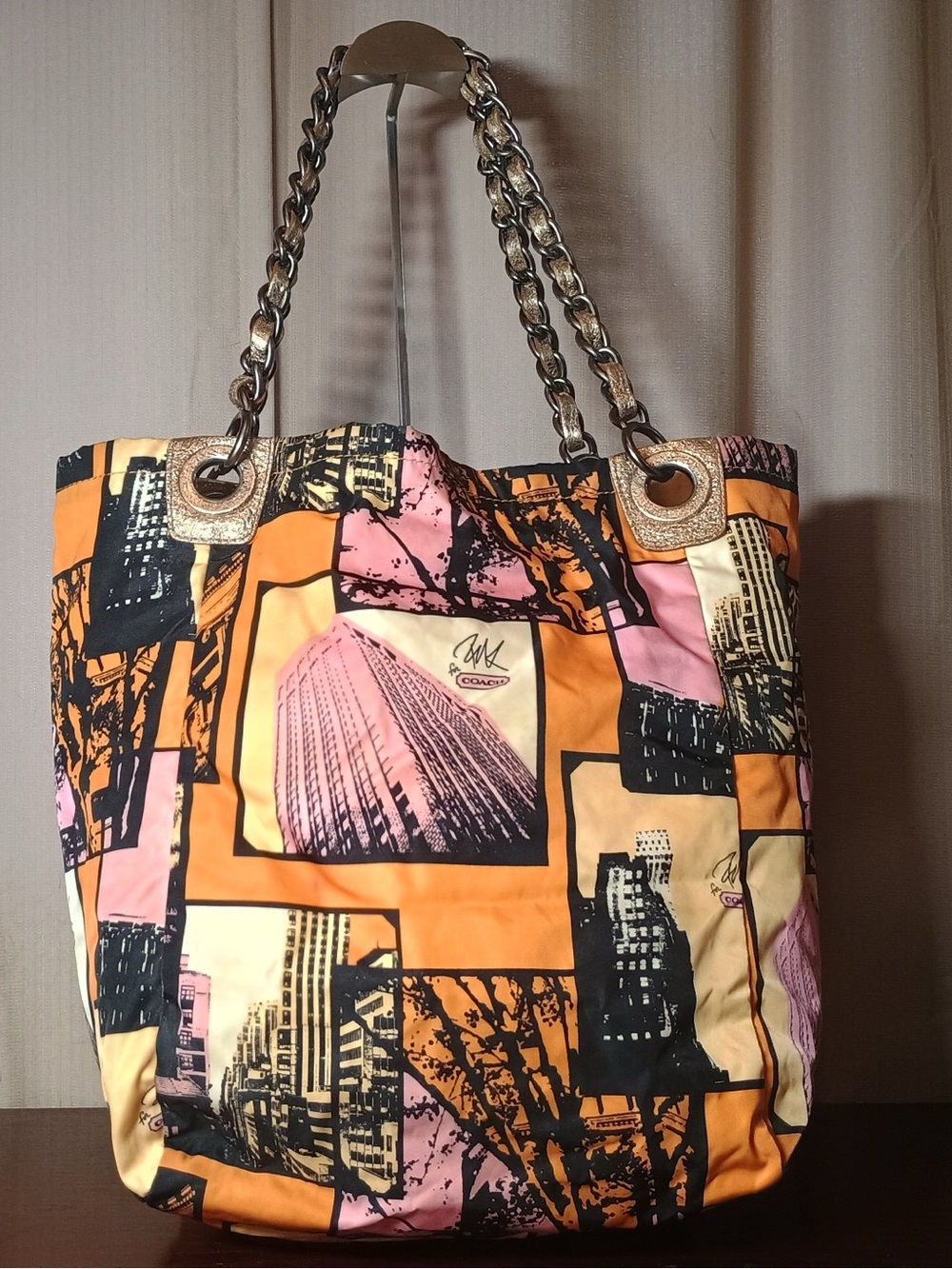 Coach Bonnie Cashin Park NYC Tote - Picture 2 of 7
